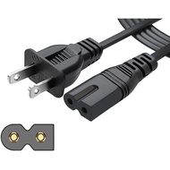 Chanzon 2 Prong Polarized Power Cord for Vizio TV D-E-M-Series 10ft 7A 125v HDTV Smart LED Sharp LCD