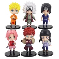Action Figure Naruto Hinata Jiraya Itachi Gaara Sakura