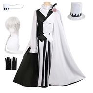 Nikolai Gogol Cosplay Costume - Anime-Inspired Bungou BSD Season 4 Cloak Suit for Halloween