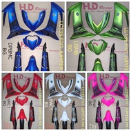 LC135 Fi / LC135 V8 HLD COVERSET - JUPITER MX 15 ( HIJAU GREEN/FROZEN PINK/DPBMC BLUE/BWC1 WHITE/VRC