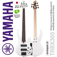 Yamaha TRBX305 กีตาร์เบส 5 สาย แบบ Active ไม้โซลิดมะฮอกกานี คอเมเปิ้ล/มะฮอกกานี 5 ชั้น ปิ๊กอัพฮัมคู่