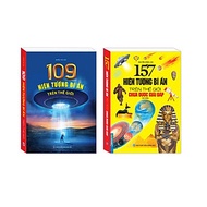 Sách - 109 hiện tượng bí ẩn trên thế giới (bìa mềm) + 157 hiện tượng bí ẩn trên thế giới chưa được g