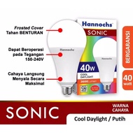 Hannochs Sonic Led Bulb 40 Watt 40Watt - Bola Lampu Bohlam Led Rdy