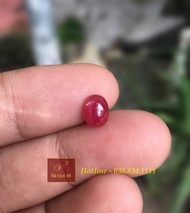 Mặt Nhẫn Đá Ruby Tự Nhiên Yên Bái 20Carat Đỏ Đậm