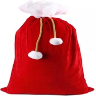 christmas gift ideas christmas gift bag Santa Large Gold Velvet Gift Bag Drawstring Drawstring Gift 