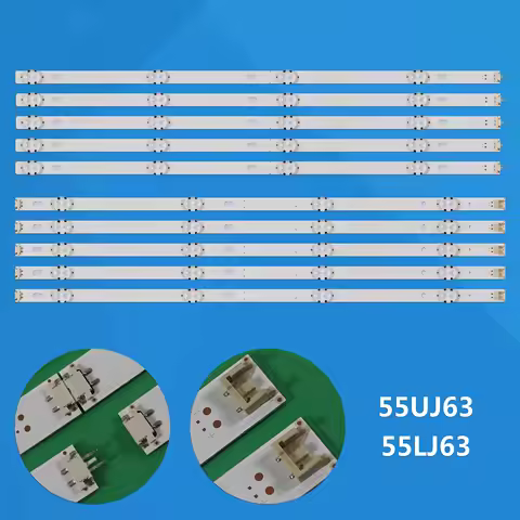 NEW 10pcs LED Backlight For 55" TV NC550DGG-ABFX1 NC550DGG-AAFX2 55UJ639V NC550DUE-AAFX2 55LH515V HC