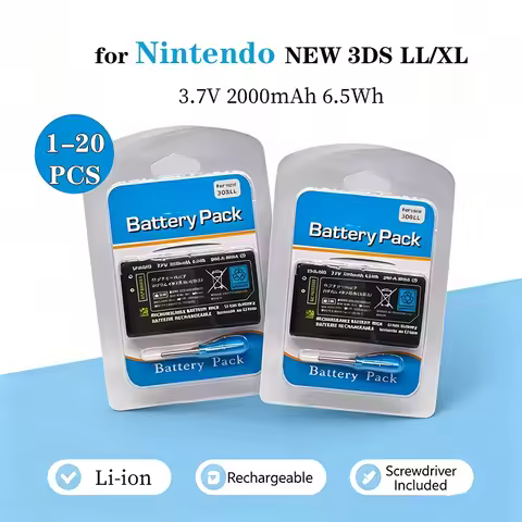 SPR-003 Li-ion Battery 3.7V 2000mAh Rechargeable Battery for Nintendo NEW 3DS LL 3DSXL 3DSLL Game Co