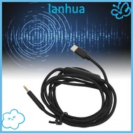 LANHUA 2.5mm to Type C Cable, Lossless Noiseless With Mic 2.5mm to USB C Sound Cord, 4.9ft / 1.5m Br