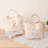 Peanuts史努比厚帆布手提袋 Snoopy 便當袋