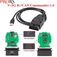 V-AG K+CAN Commander 1.4 OBD2 Auto Scanner Diagnostic Tools Car Accessories with FT232RL PIC18F25K80