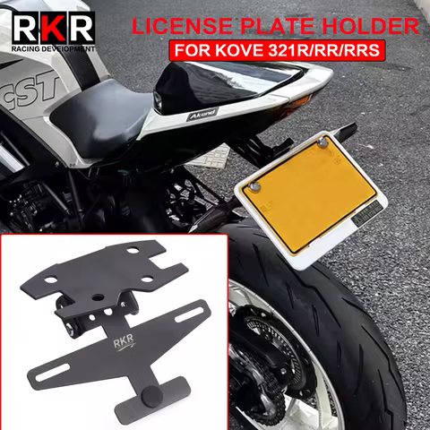For KOVE 321R 321RR 321RRS 321 RR Motorcycle Tail Tidy Fender Eliminator Foldable License Plate Hold