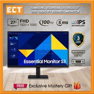 Samsung Essential S3 S30GD LS24D300GAEXXS 24" / LS27D300GAEXXS 27" FHD 1920 x 1080 100Hz IPS Busines