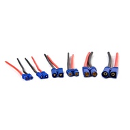 EC2/EC3/EC5 Male Female Connector Pigtail Cable Silicone Wire RC