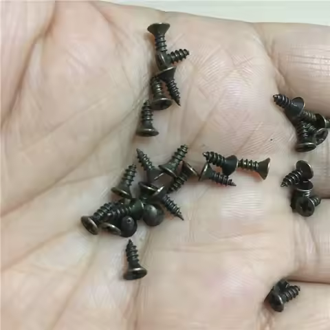 M2 Phillips Plain Furniture Flat Round Countersunk Head Screws Self-Tapping Screws and Bolts Woodwor