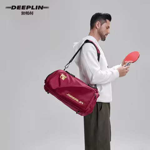 Deeplin table tennis bag, racket storage bag, table tennis sports bag, table tennis backpack, ping p