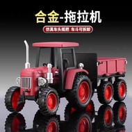 Large Tractor Children's Toys Armrest Farmer's Car Transporter Alloy Car Model Toy Car Boy