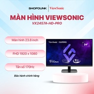 ViewSonic VX2457A-HD-PRO Monitor | 23.8" | IPS | FHD | 106% sRGB | 170Hz | 1 ms | DP and HDMI 2.0 | 