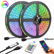 🔥Ready stock🔥灯带Waterproof LED Strip Light RGB LED Light Strip LED Tape Lights Color Changing Strip L