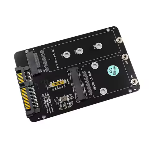 2.5 Inch SATA 60Gbps To M2 NGFF SATA SSD MSATA SSD Adapter MSATA To SATA M.2 NGFF To SATA Hard Disk 