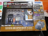 （銅鑼灣門市 cwb Brick House 現貨）全新 TOMICA BIT CHAR-G TOYOTA bB OPEN DECK (BLACK)