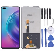 หน้าจอ LCD TFT สำหรับ CE9ชั้นนำ Tecno Camon 16 CD6j พร้อม Digitizer ประกอบเต็มตัวเครื่อง (ZSHS)