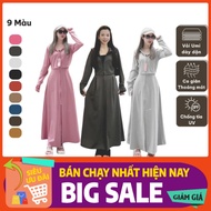 [ EPIC STORE ] Women's Full Body Sunscreen 2 Layers Crochet Shape High Quality Umi Fleece Top Women 