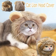 Cat Lion Head Cover Pet Head Cover Pet Cat Dog Wig Cute and Funny Lion Head Cover Pet Dog Hat