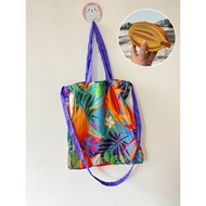 recycle bag foldable recycle bag foldable cute Supermarket Portable Crossbody Bag Foldable Eco Bag