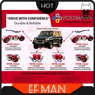 Polymann Toyota Land Cruiser LJ78 LJ79 LC2 Front Parang Bush Rear Parang Panhard Rod Polyurethane PU