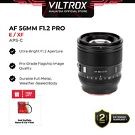 VILTROX AF 56mm F1.2 Pro E/Z/XF APS-C Autofocus Lens for SONY E-Mount FUJI X-Mount NIKON Z-Mount Cam