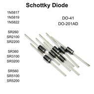 Schottky Diode SR5100 SR5200 1N5817 1N5819 1N5822 SR2100 SR2200 SR3100 SR3200 - Schottky Barrier Dio