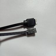 Corsair Commander Node Pro to 4P-1 ARGB 3 Pin 5V Adapter Cable