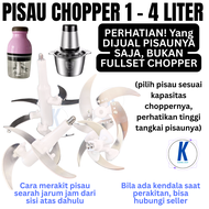 Pisau Blender Bintang 5 Sparepart 1 Liter 2 Liter 3 Liter 4 Liter