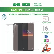 PPF sticker for Xperia 10 Mark2/Mark3/Mark4/Mark3 Lite/Mark 5/Mark6/Mark7 with full rough edges, ant