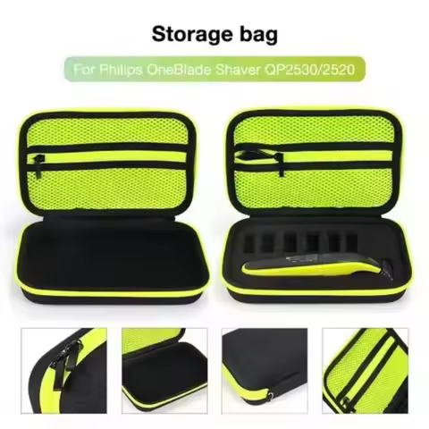 Travel Storage Bag Razor Holder For Philips One Blade Men Electric Shaver Carrying Case Shockproof H