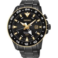 SEIKO 精工Sportura系列 KINETIC GMT 雙時區人動電能腕錶  44mm 5M85-0AA0SD (SUN026J1)