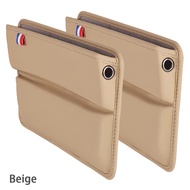 Car Bottom Gap Storage With Charging Cable Hole Universal Front Seat Storage Waterproof Car Storage 