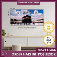 🔥POS DALAM MASA 24 JAM🔥 FG KAABAH BIG SIZE | FRAME GAMBAR KAABAH