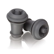 Vacu Vin Vacuum Wine Stoppers Grey Set Of 6 Terbaru