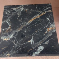 Granit 60x60 Hitam Motif / Granit Glazed Polish Marmer Hitam 60x60