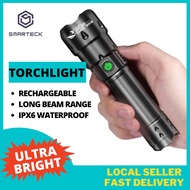 SMARTECK Torchlight Rechargeable Ultra Bright XHP70 LED USB Flashlight Small Mini Outdoor