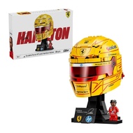 YELLOW F1 RACING HELMET – F1 RACING HELMET - ASSEMBLY MODEL