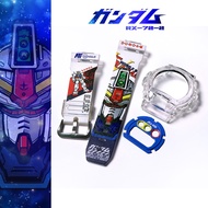 Gundam RX-78-2 DW-6900 Custom Made band & bezel BNB Jam G-Shock | Faceplate Tali G-Shock DW-6900