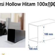 Besi hollow 100x100x6mm ketebalan 2.5