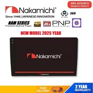 NAKAMICHI ANDROID PLAYER NAM SERIES 3+32GB / 4+64GB 8CORE SERIES DSP SYSTEM SUPPORT 360 CAMERA FUNCT