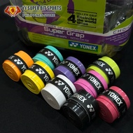 YY AC102EX Badminton Racket Grip Tennis Pickleball Overgrip – Non-Slip and Sweat-Absorbent