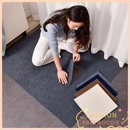 FREEWOODIE Carpet Floor Tiles Sticker, 40x40cm Self Adhesive Rug Carpet Tiles, DIY Square Soft Peel 