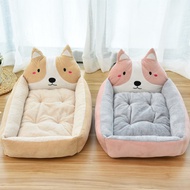 Dog House Cat House Cartoon Pet House Autumn and Winter Warm Dog Bed Dog Mat Pet Products