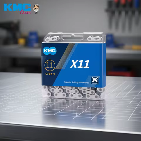KMC X8 X9 X10 X11 X12 Road/MTB Bicycle Chain 8v 9v 10v 11v 12v 118L 126L Bike Chain e-biek with Quic