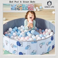 【GraceLife】100PCS Thick(7CM) Colorful Bubble Balls  Kids Ocean Ball Pit Pool Playpen Fence 海洋球